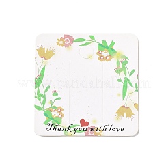 Квадратные бумажные заколки для волос&nbsp;DIY-B061-01B-09