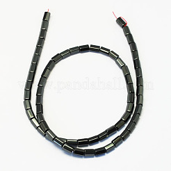 Немагнитные синтетический гематит бисер пряди&nbsp;G-S078-6x4mm