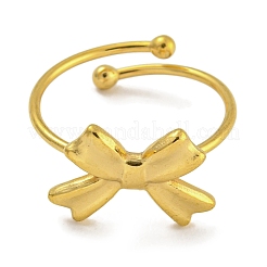 Регулируемое кольцо из нержавеющей стали 304 для женщин&nbsp;RJEW-U015-12G