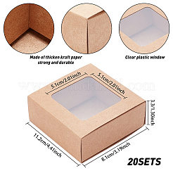 Коробка ящика крафт-бумаги&nbsp;CON-BC0001-38