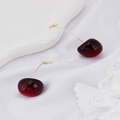 1 пара серег-гвоздиков из латуни&nbsp;EJEW-LP0004-75