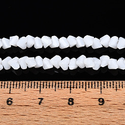 Непрозрачное стекло бисер нитей&nbsp;GLAA-N019-4mm-03