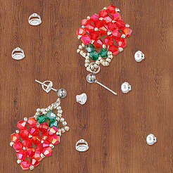 30 шт. Латунные гайки для ушей&nbsp;KK-BBC0019-92S