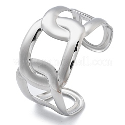 Браслеты-манжеты из нержавеющей стали 304 для женщин&nbsp;BJEW-B108-09P