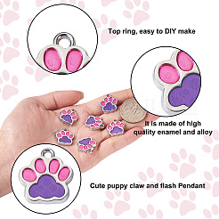 Подвески из эмали и сплава&nbsp;ENAM-TAC0001-06A