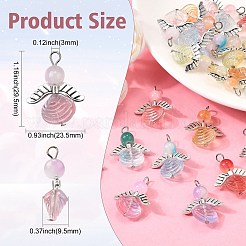 30шт стеклянные подвески&nbsp;FIND-CJ0003-36