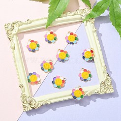 Подвески из эмали и сплава&nbsp;ENAM-YW0002-26LG