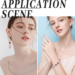 200шт 2 цвета ccb пластиковая рамка для бусин&nbsp;CCB-YW0001-69