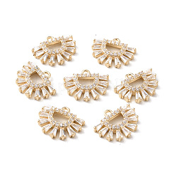 Латунь прокладывает кубические циркониевые прелести KK-G462-02KCG