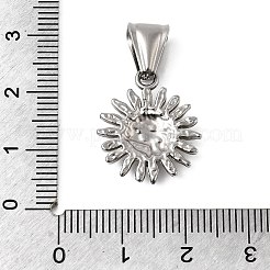 Подвески из текстурированной нержавеющей стали 304&nbsp;STAS-B167-06P