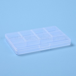 Прямоугольные полипропиленовые (полипропиленовые) контейнеры для хранения бусинок&nbsp;LS-CON-S043-051