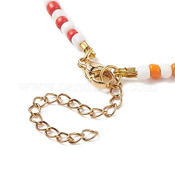 Ожерелья с подвесками в виде бабочек из смолы&nbsp;NJEW-JN04154