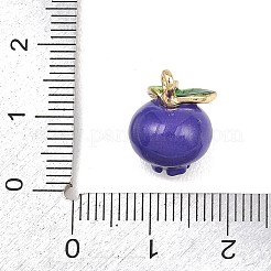 Эмалевые подвески из фруктового сплава&nbsp;ENAM-P264-02B-G