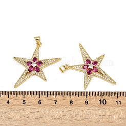 Латунные микро проложить кубического циркония подвески&nbsp;KK-S526-28G