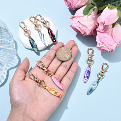 7 шт. брелки из эмалированного сплава&nbsp;HJEW-YW00213