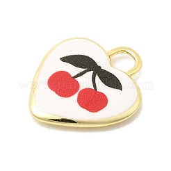 Латунные подвески с принтом&nbsp;KK-K274-08G-13