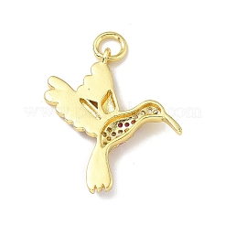 Латунные микро проложить кубического циркония подвески&nbsp;KK-A163-01G-1