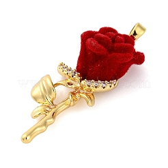 Латунные микро проложить кубического циркония подвески&nbsp;LS-KK-A232-06G