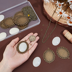 Наборы для изготовления ожерелий из сплава своими руками&nbsp;DIY-PH0031-60