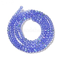 Гальванизируйте прозрачное стекло бисер нитей&nbsp;EGLA-A035-T3mm-L14