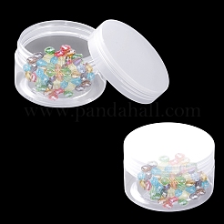 Стеклянные бусы с покрытием цвета ab&nbsp;EGLA-NB0001-06