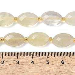 Нити из натуральных бусин лимонного кварца (обработанных нагреванием)&nbsp;G-A295-A11-01