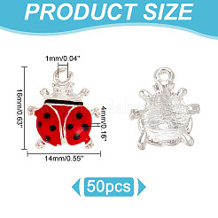 Подвески из эмали и сплава&nbsp;ENAM-AR0001-70