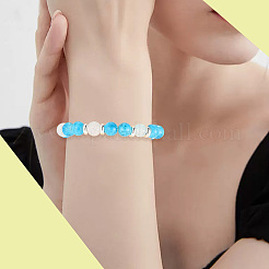 300 шт. 3-х цветные бусины-разделители из сплава&nbsp;TIBEB-PA0001-10