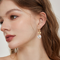 120 шт. бусины из полимерной глины с цветочным узором ручной работы&nbsp;CLAY-PA0001-24A