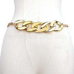 Ремни из толстой кубинской цепи для платья из сплава&nbsp;FS-WG9B36C-01