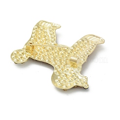 Броши из сплава животных со стразами для одежды&nbsp;JEWB-C046-04D-LG