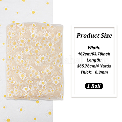 Тюль с узором ромашки&nbsp;DIY-WH0349-86B