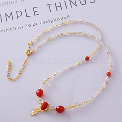 Женские ожерелья с подвеской в виде рыбы из натурального золота&nbsp;DL2106