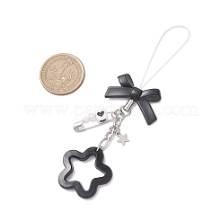 2 шт. акриловые подвески-цветы для мобильных ремешков&nbsp;HJEW-JM04450