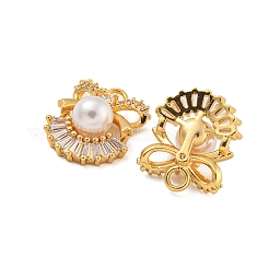 Латунные микро проложить кубического циркония подвески&nbsp;KK-U036-14G