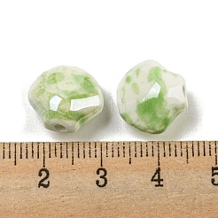 Фарфоровые бусины ручной работы в форме ракушки&nbsp;LS-PORC-E022-01D