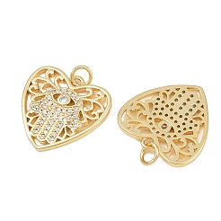 Латунные микро проложить кубического циркония подвески&nbsp;KK-C132-36G