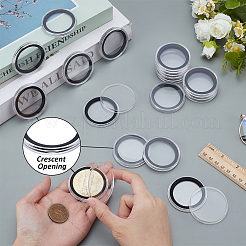 Пластиковые ящики для хранения монет&nbsp;AJEW-WH0270-981