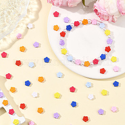 Непрозрачные акриловые бусины&nbsp;MACR-SP0002-06B