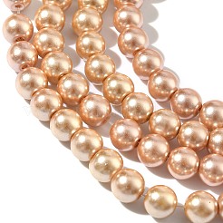 Выпечка окрашены перламутровый стекла жемчужные нити круглый шарик&nbsp;HY-XCP0001-30