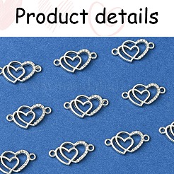 10 шт. сплав кристаллов стразов звенья/соединители&nbsp;ALRI-FS0001-02P