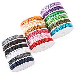 40.8 м двухцветных вощеных хлопковых шнуров&nbsp;YC-TA0001-07A