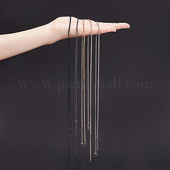 Изготовление ожерелья-цепочки из железной коробки&nbsp;NJEW-PH0001-18