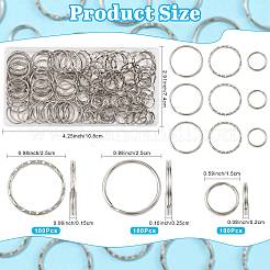 100 шт. Железные брелоки для ключей&nbsp;IFIN-FS0001-64