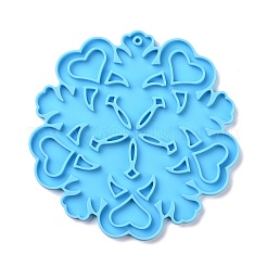 Силиконовые Молды для большой подвески на новогоднюю тематику&nbsp;LS-DIY-L067-D07