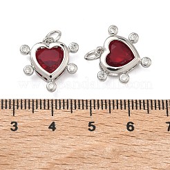 Латунные микро проложить кубического циркония подвески&nbsp;KK-B170-02P