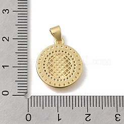 Латунные микро проложить кубического циркония подвески&nbsp;KK-D431-039G