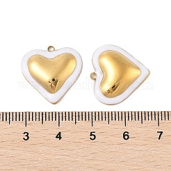 Подвески из нержавеющей стали 304 с эмалью&nbsp;STAS-P380-09G-03