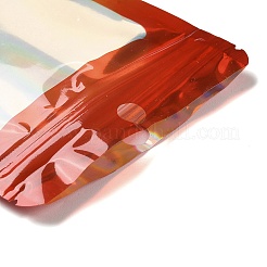 Прямоугольные блестящие голографические пакеты из ПВХ с застежкой-молнией&nbsp;ABAG-P011-01E-02