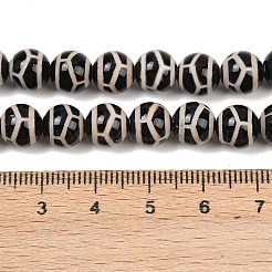 Тибетского стиля DZI бисер нитей&nbsp;G-G328-A04-8mm